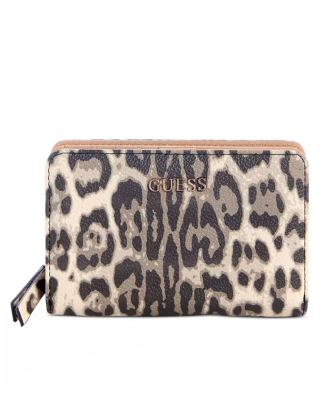 Місткий жіночий гаманець Tinsley Guess 1159854671 (Леопардовий One size)