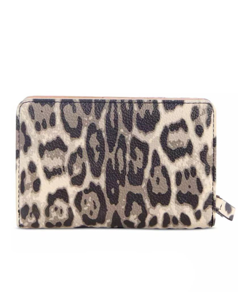 Місткий жіночий гаманець Tinsley Guess 1159854671 (Леопардовий One size)