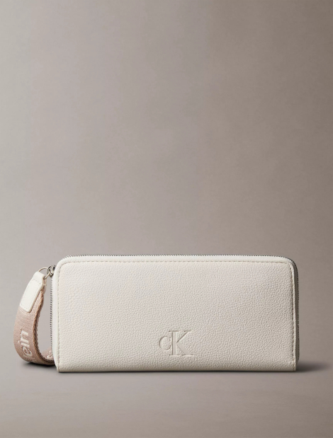 Кошелек Calvin Klein с ремешком на запястье 1159856050 (Молочный One size)