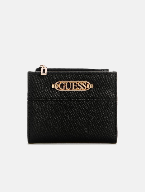 Жіночий гаманець Jayla Guess на кнопці 1159858803 (Чорний One size)