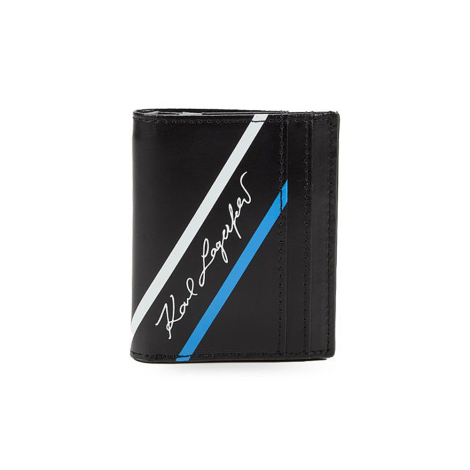 Кожаный кошелек Karl Lagerfeld Paris 1159863619 (Черный One size)