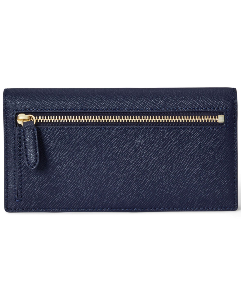 Женский кошелек Lauren Ralph Lauren из натуральной кожи 1159864720 (Синий One size)