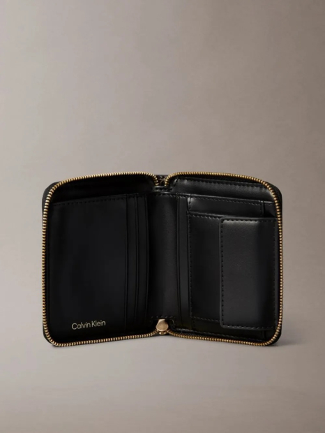 Кошелек Calvin Klein с принтом 1159886075 (Черный One size)