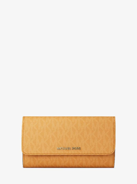 Жіночий гаманець Carson Michael Kors з принтом 1160490914 (Помаранчевий One size)