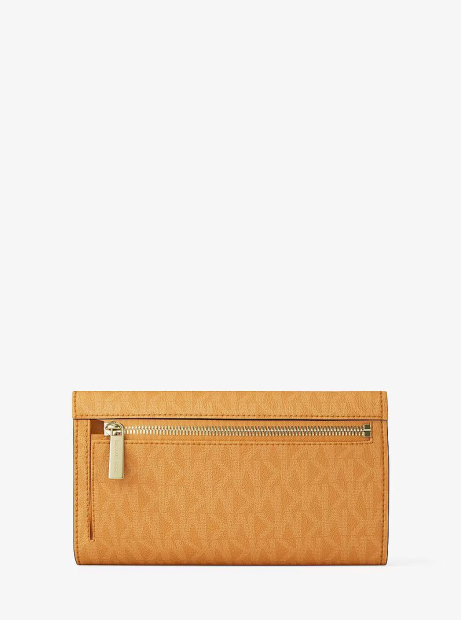 Жіночий гаманець Carson Michael Kors з принтом 1160490914 (Помаранчевий One size)