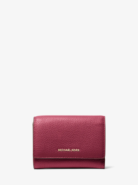 Женский кожаный кошелек Bryant Michael Kors 1160626136 (Бордовый One size)