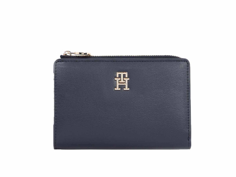 Гаманець Tommy Hilfiger на кнопці 1161059280 (Синій One size)