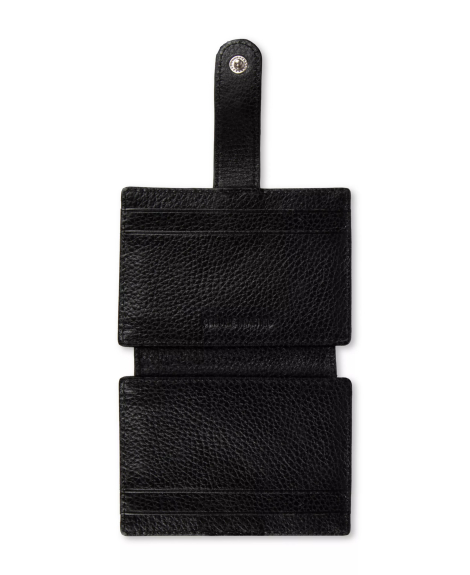 Мужской набор Calvin Klein кошелек, картхолдер и брелок 1161396066 (Черный One size)