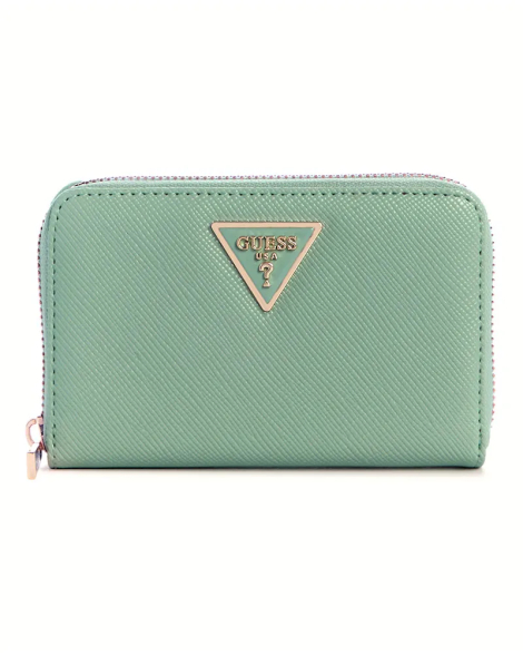 Женский кошелек Laurel Guess на молнии 1161658592 (Зеленый One size)