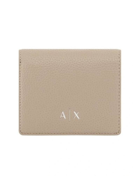 Гаманець Armani Exchange з логотипом 1161863028 (Бежевий One size)