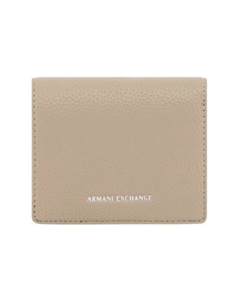 Гаманець Armani Exchange з логотипом 1161863028 (Бежевий One size)