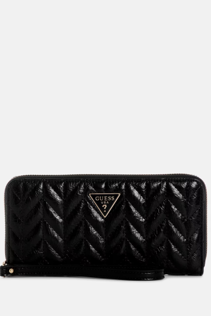 Женский кошелек Guess из экокожи 1161981638 (Черный One size)