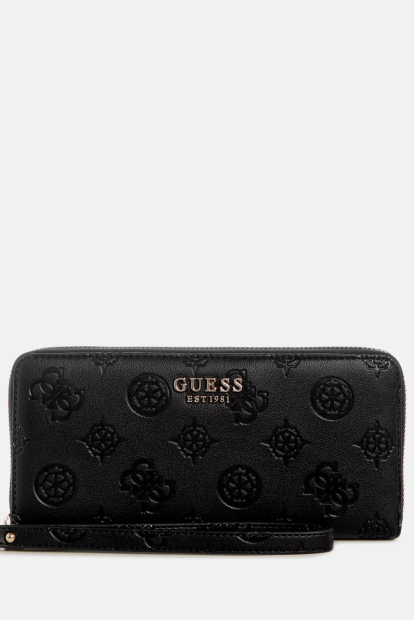 Женский кошелек Guess из экокожи 1161982237 (Черный One size)