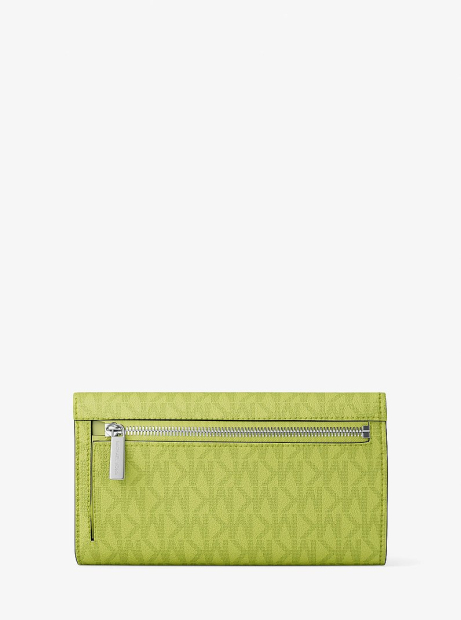 Женский кошелек Michael Kors с принтом 1162525059 (Зеленый One size)