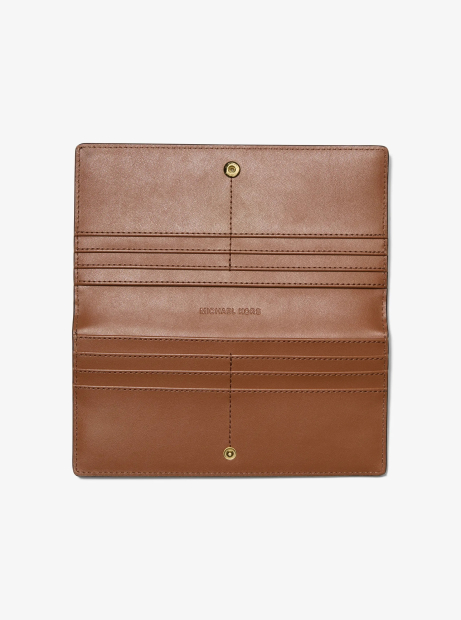 Женский кошелек Carson Michael Kors на кнопке 1162672367 (Коричневый One size)