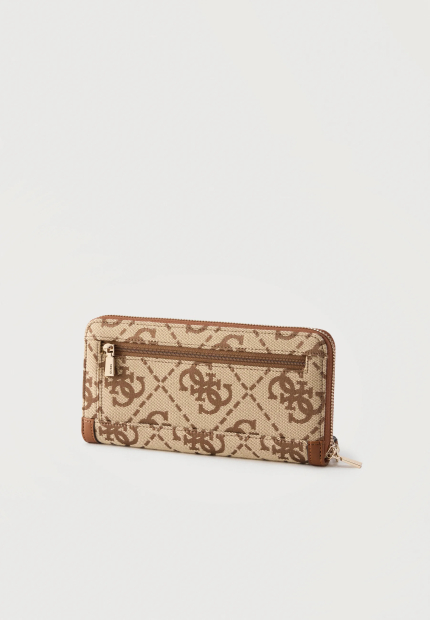 Женский кошелек Audrey Guess на молнии 1162713511 (Бежевый/Коричневый One size)