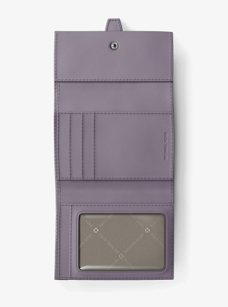 Женский кожаный кошелек Greenwich Michael Kors в подарочной коробке 1162871061 (Сиреневый One size)