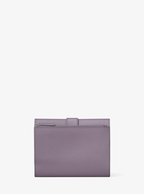 Женский кожаный кошелек Greenwich Michael Kors в подарочной коробке 1162871061 (Сиреневый One size)
