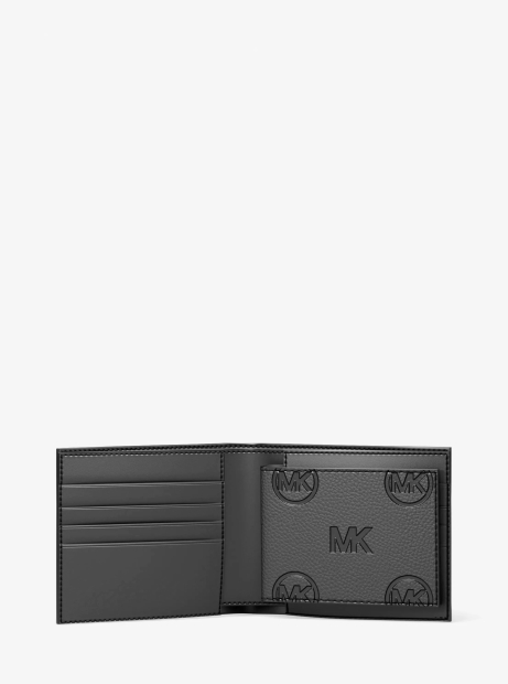 Чоловічий гаманець Cooper Michael Kors з картхолдером 1163076240 (Чорний One size)