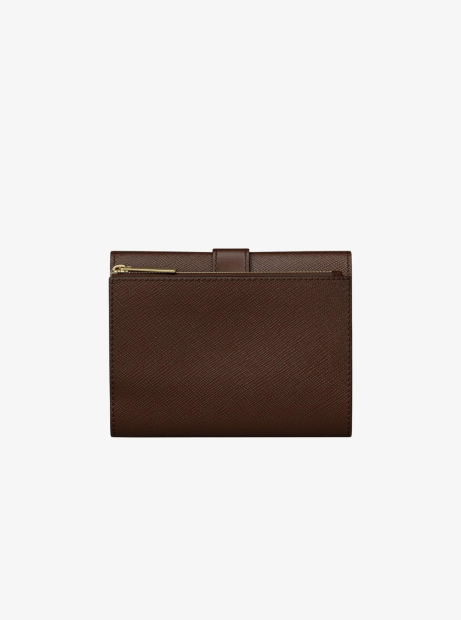 Женский кожаный кошелек Greenwich Michael Kors в подарочной коробке 1163204663 (Коричневый One size)
