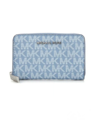 Брендовый кошелек Michael Kors с принтом 1159838303 (Голубой One size)