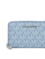 Брендовий гаманець Michael Kors з принтом 1159838303 (Блакитний One size)