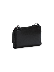 Стильный кошелек Calvin Klein с ремешком через плечо 1159838322 (Черный One size)