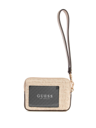 Женский  кошелек Guess с ручкой 1159838339 (Бежевый One size)