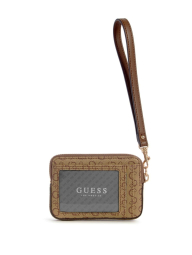 Женский  кошелек Guess с ручкой 1159838342 (Коричневый One size)