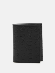Стильный мужской кошелек Guess 1159838391 (Черный One size)