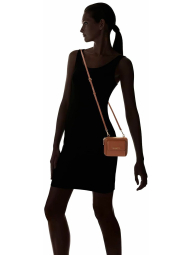 Кошелек Karl Lagerfeld Paris с длинным ремешком 1159838929 (Коричневый One size)