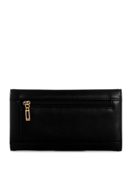 Стильный женский кошелек Guess на кнопке 1159839556 (Черный One size)