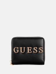 Женский кошелек Guess с логотипом 1159840870 (Черный One size)