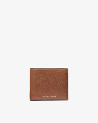 Брендовый кожаный кошелек Michael Kors в подарочной коробке 1159841696 (Коричневый One size)