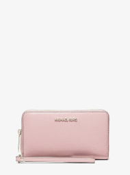 Женский кожаный кошелек Michael Kors в подарочной коробке 1159842563 (Розовый One size)