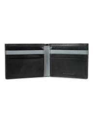 Кожаный кошелек Karl Lagerfeld Paris 1159844800 (Черный/Серый One size)