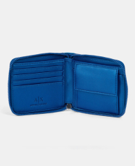 Брендовий гаманець Armani Exchange із логотипом 1159845693 (Синій One size)