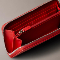 Стильний гаманець Calvin Klein з ремінцем на руку 1159846828 (Червоний One size)