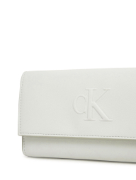 Стильний гаманець Calvin Klein з ремінцем через плече 1159846833 (Сірий One size)