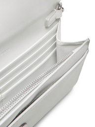 Стильний гаманець Calvin Klein з ремінцем через плече 1159846833 (Сірий One size)