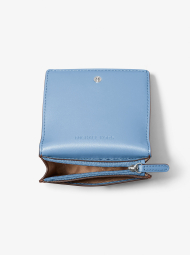 Женский кожаный кошелек Michael Kors в подарочной коробке 1159847667 (Голубой One size)