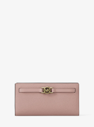 Женский кожаный кошелек Michael Kors в подарочной коробке 1159847669 (Розовый One size)