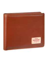 Кошелек кожаный Tommy Hilfiger бумажник 1159848335 (Коричневый One size)