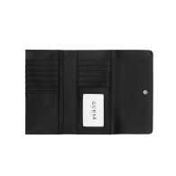 Стильний жіночий гаманець Guess на кнопці 1159848980 (Сірий One size)