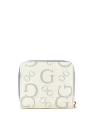 Жіночий міні-гаманець Astra Enlarged Guess з логотипом 1159849635 (Білий One size)