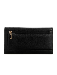 Женский кошелек Guess на кнопке 1159850064 (Черный One size)