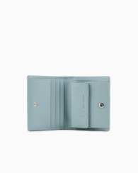 Жіночий гаманець Armani Exchange з логотипом 1159850095 (Блакитний One size)