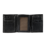 Мужской кошелек Levi's бумажник с логотипом 1159850306 (Черный One size)