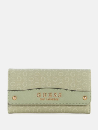 Жіночий гаманець Avon Park Guess на кнопці 1159850597 (Зелений One size)