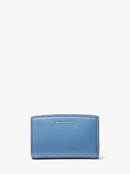 Шкіряний жіночий гаманець Michael Kors 1159851139 (Блакитний One size)